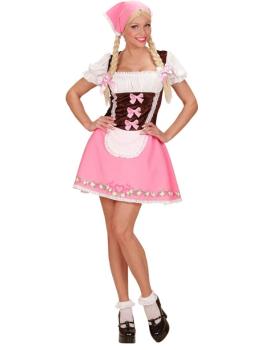 Disfraz Bávara Rosa para mujer