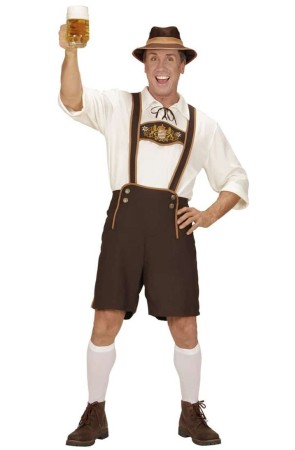 Disfraz Bávaro Oktoberfest Montañas para adulto