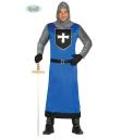Disfraz Caballero Medieval  Azul talla 52-54