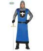 Disfraz Caballero Medieval  Azul talla 52-54