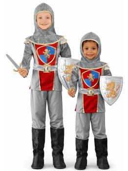 Disfraz  Caballero Medieval Gris niño