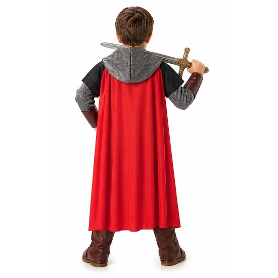 Disfraz Caballero Medieval Negro Unisex Infantil | Traje Caballero Niño