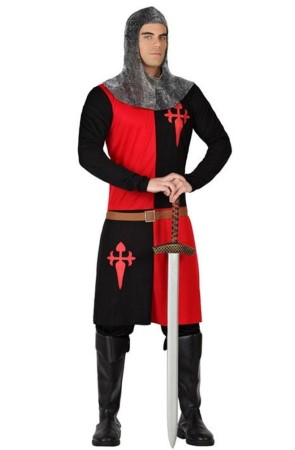 Disfraz Caballero Medieval Orden Templaria adulto