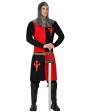 Disfraz Caballero Medieval Orden Templaria adulto