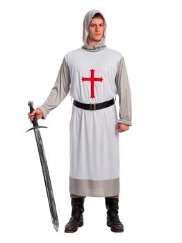 Disfraz Caballero Medieval Orden Templaria Asalto adulto