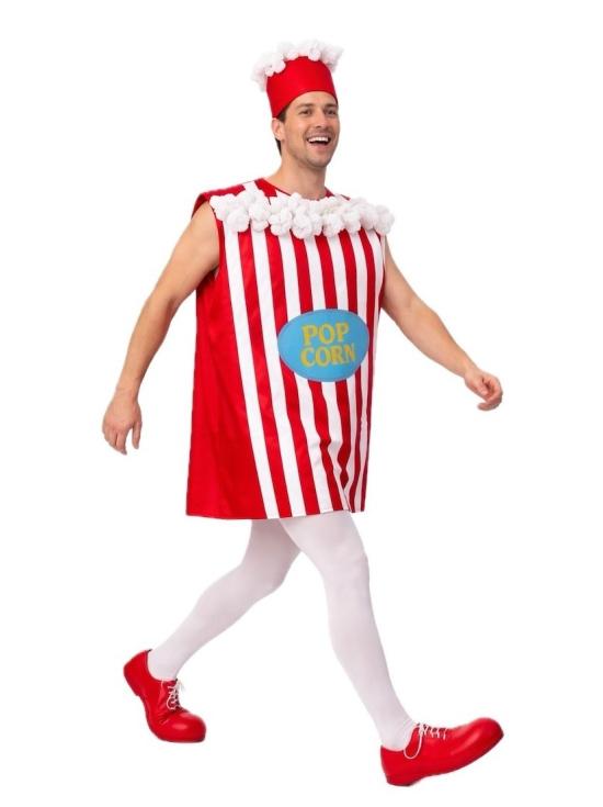 Disfraz Caja de Palomitas para Hombre