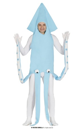 Disfraz Calamar talla única  adultos unisex