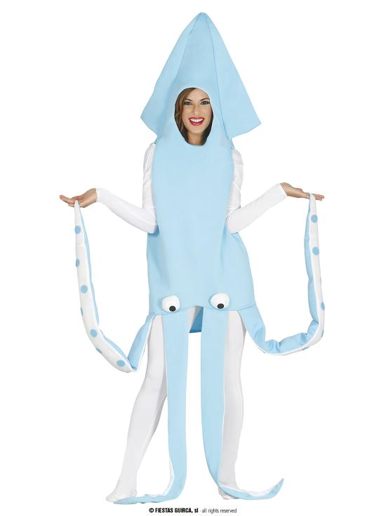 Disfraz Calamar talla única  adultos unisex