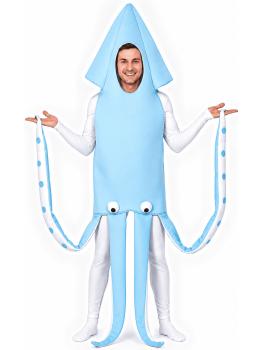 Disfraz Calamar talla única  adultos unisex