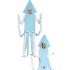 Disfraz Calamar talla única para adultos unisex