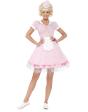 Disfraz Camarera  Retro PInk.adulta