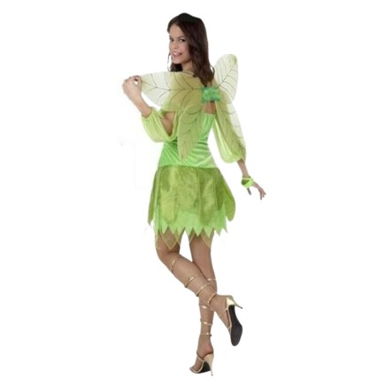 Disfraz Campanilla Peter Pan adulta
