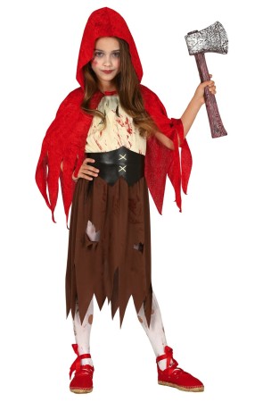 Disfraz Caperucita Halloween para niña
