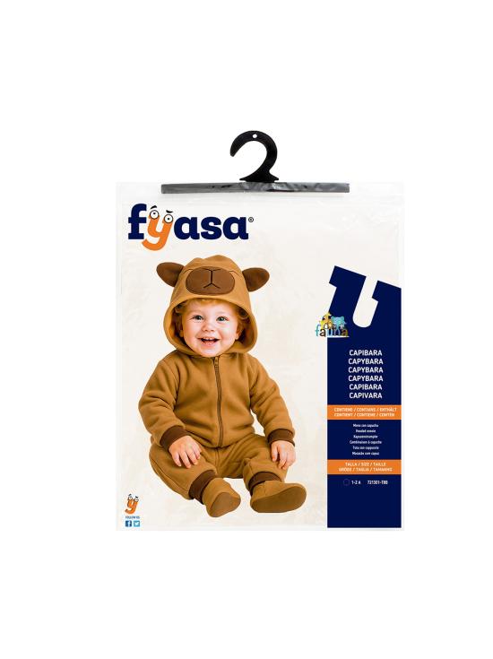 Disfraz Capibara Bebé 1-2 Años
