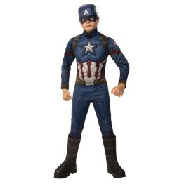 Disfraz Capitan America Premium Endgame Avengers Marvel infantil