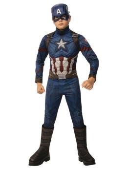 Disfraz Capitan America Premium Endgame Avengers Marvel infantil
