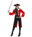 Disfraz Capitana Pirata Red