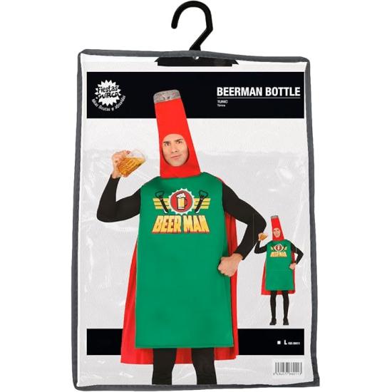 Disfraz Capitán Cerveza para adultos