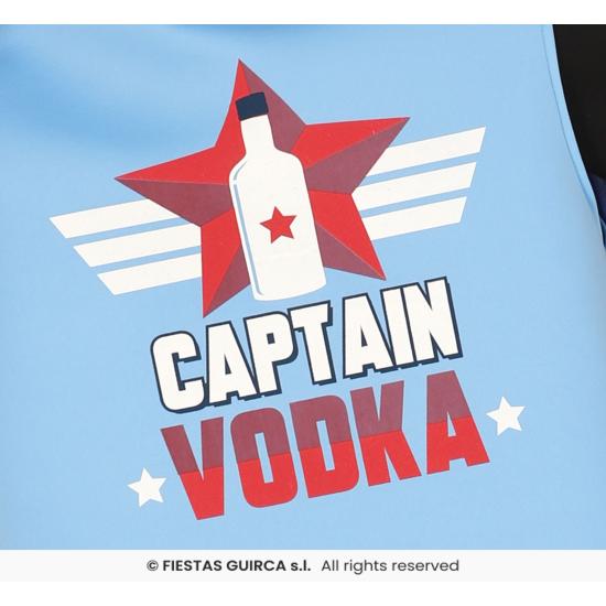 Disfraz Capitán Vodka para adultos