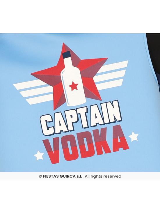 Disfraz Capitán Vodka para adultos