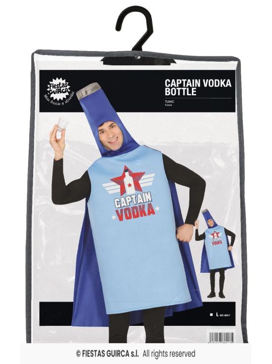 Disfraz Capitán Vodka para adultos