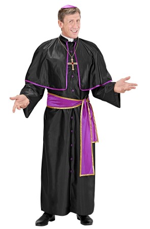 Disfraz Cardenal Iglesia para adulto