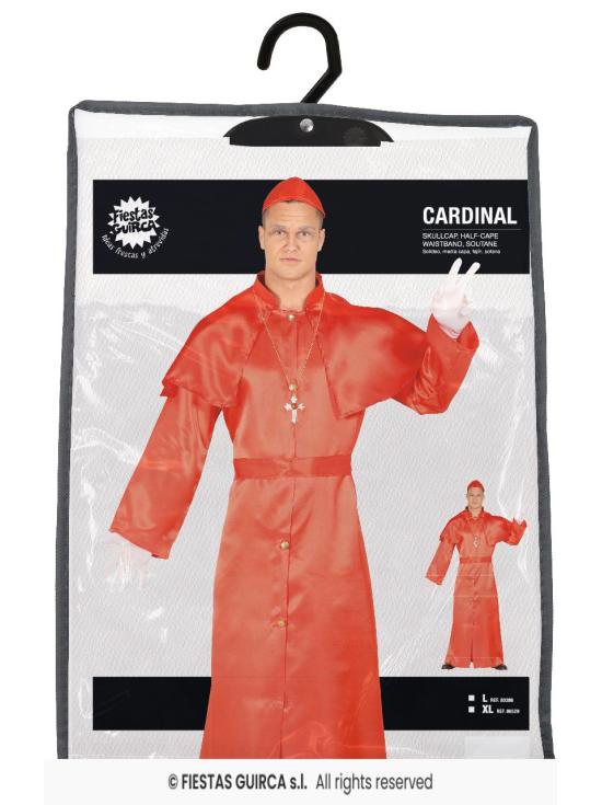 Disfraz de Cardenal Rojo para Adulto