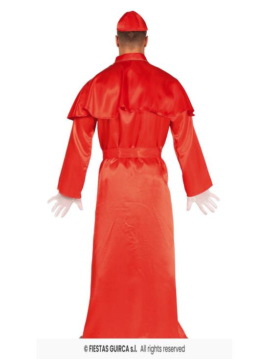 Disfraz de Cardenal Rojo para Adulto
