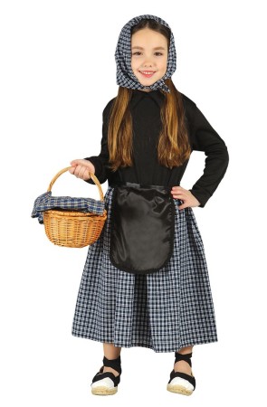 Disfraz Castañera en talla Infantil