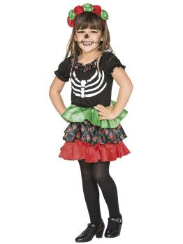 Disfraz Catrina Graciosa para niña