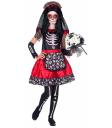 Disfraz Catrina Novia de la Muerte talla infantil