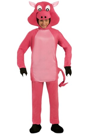 Disfraz Cerdito Rosa adulto