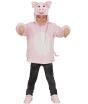 Disfraz de Cerdito Rosa talla infantil