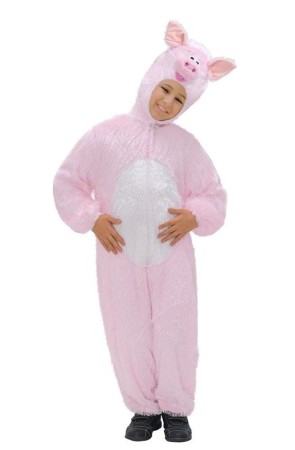 Disfraz de Cerdo Peluche infantil