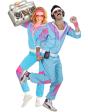 Disfraz Chandal años 80 Azul Unisex