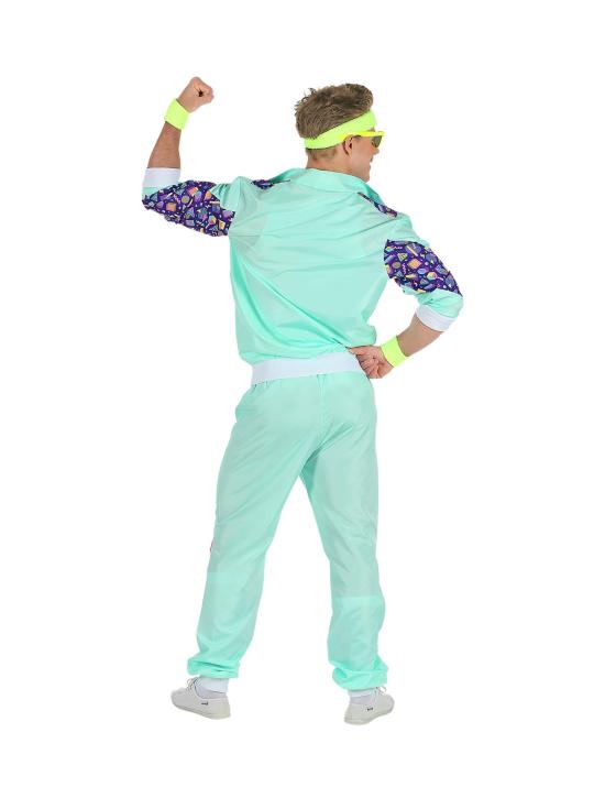 Disfraz Chandal Años 80 Blue para Hombre