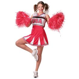 Disfraz de Animadora Cheerleader para adulta