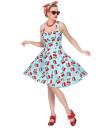 Disfraz Chica Años 50 Moda Blue talla adulta