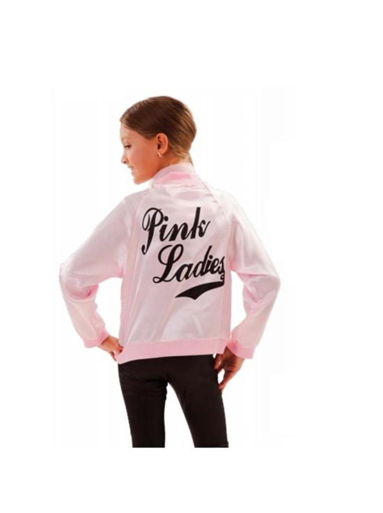 Disfraz Chica Pink Ladies Grease para niñas