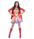 Disfraz Chica Superheroína  América
