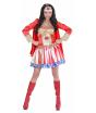 Disfraz Chica Superheroína  América
