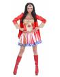Disfraz Chica Superheroína  América