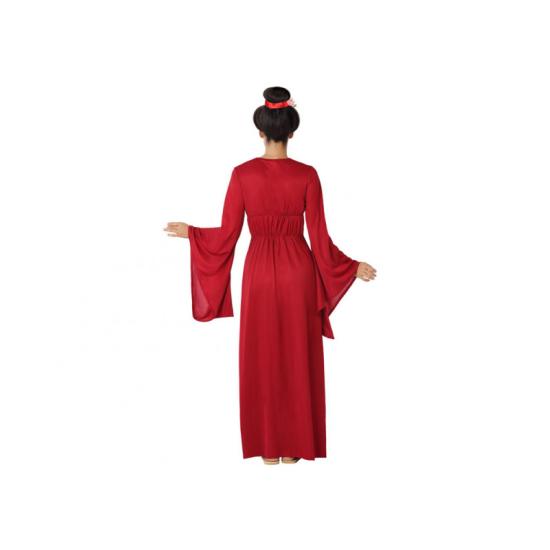 Disfraz China Kimono Rojo para Mujer