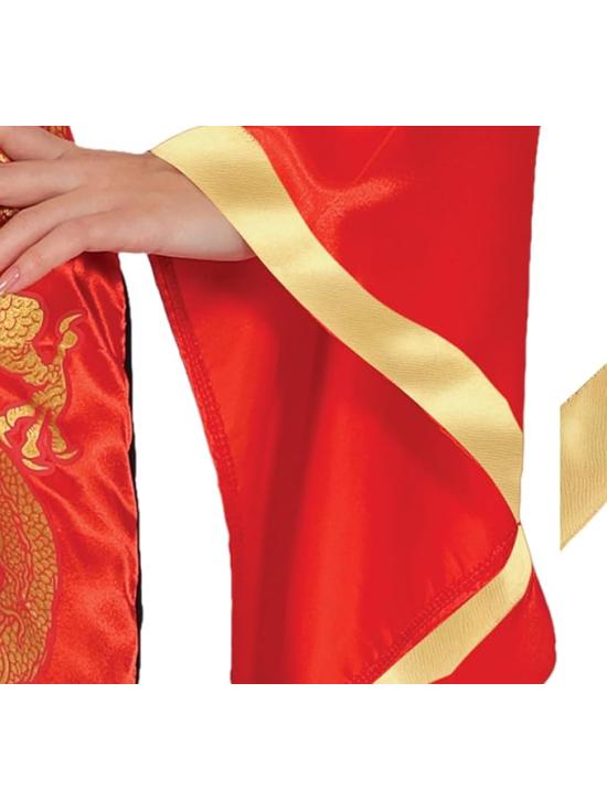 Disfraz China Tradicional para Mujer – Vestido y Cinturón