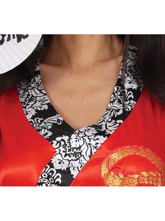 Disfraz China Tradicional para Mujer – Vestido y Cinturón