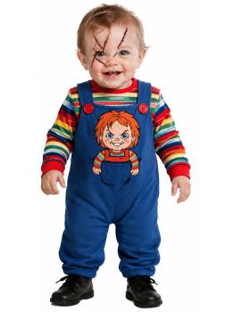 Disfraz Chucky Muñeca Malvada para Bebé
