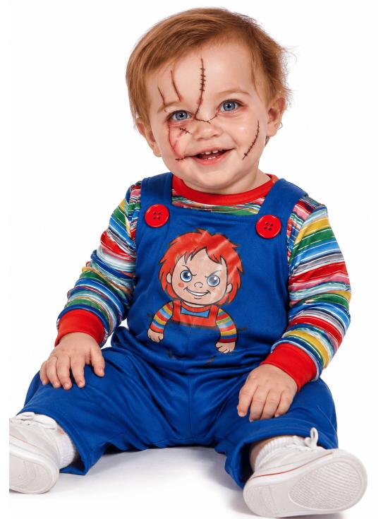 Disfraz Chucky Muñeca Malvada para Bebé