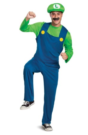Disfraz Clásico de Nintendo Super Mario Brothers Luigi