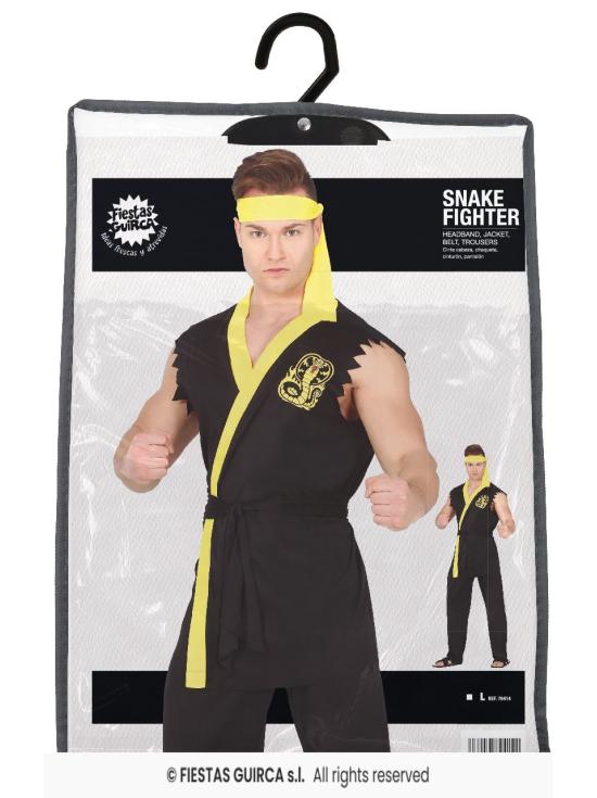 Disfraz Cobra Kai para adulto