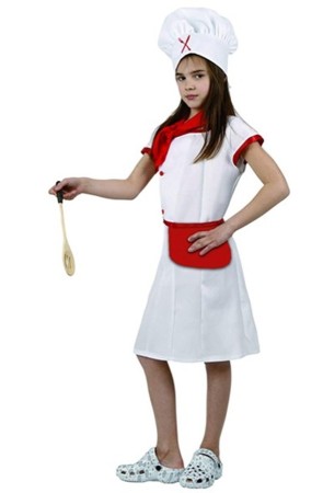 Disfraz Cocinera Currante niña